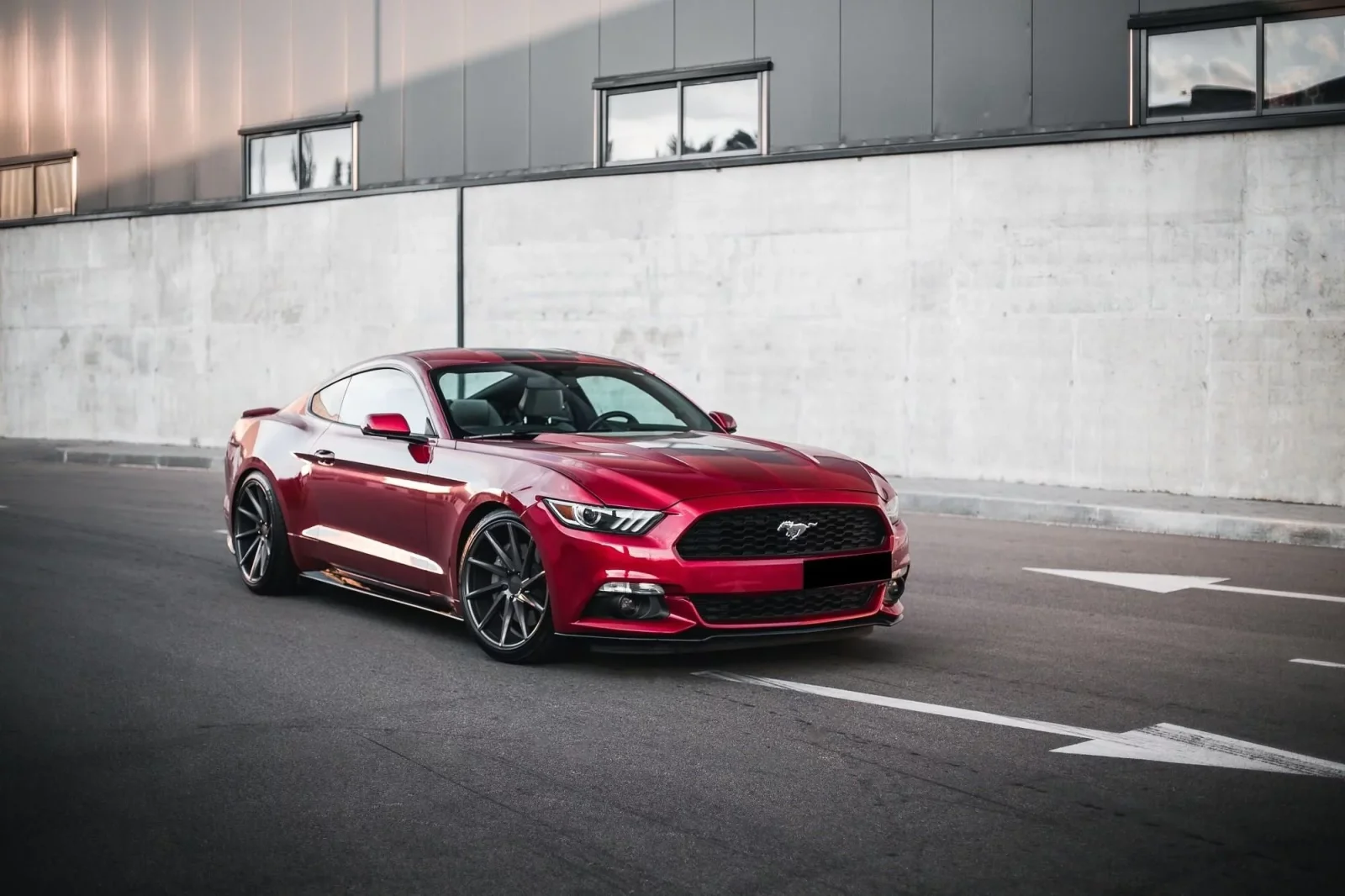 Miete Ford Mustang  Rot 2020 in der Dubai