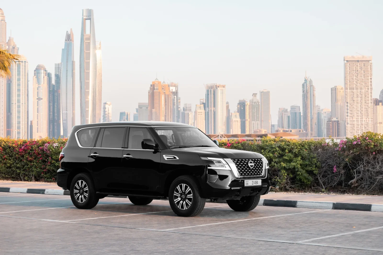 Rent Nissan Patrol  Black 2024 in Dubai