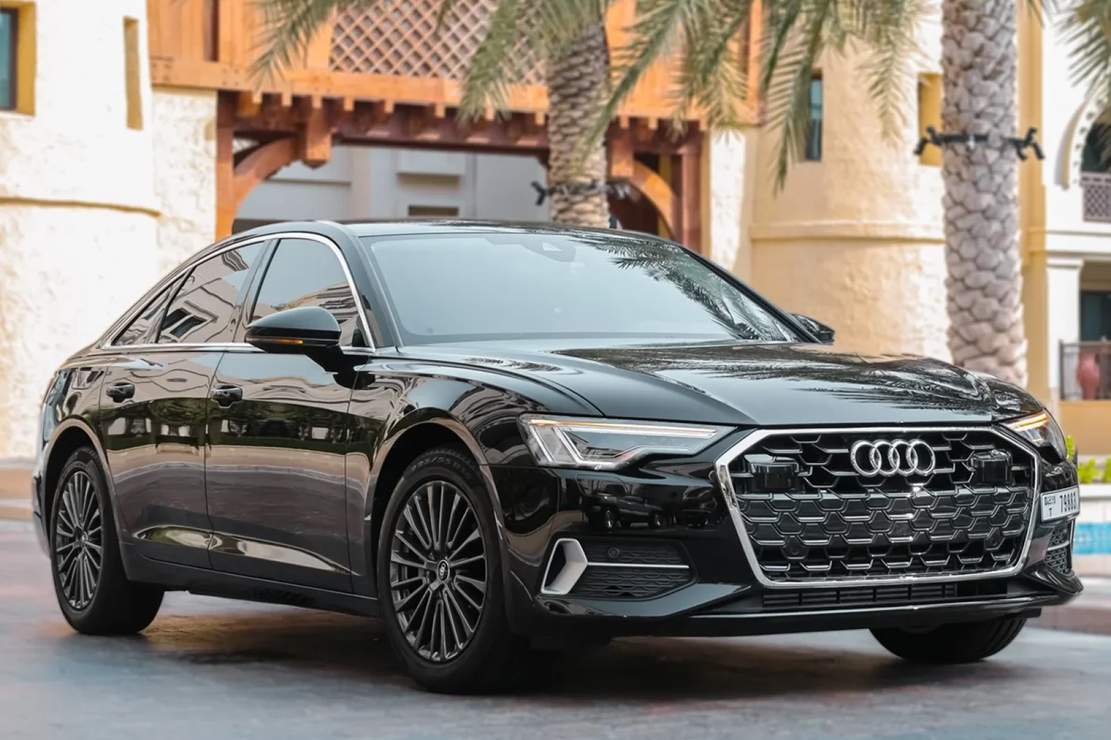 Rent Audi A6  Black 2024 in Dubai - 2 