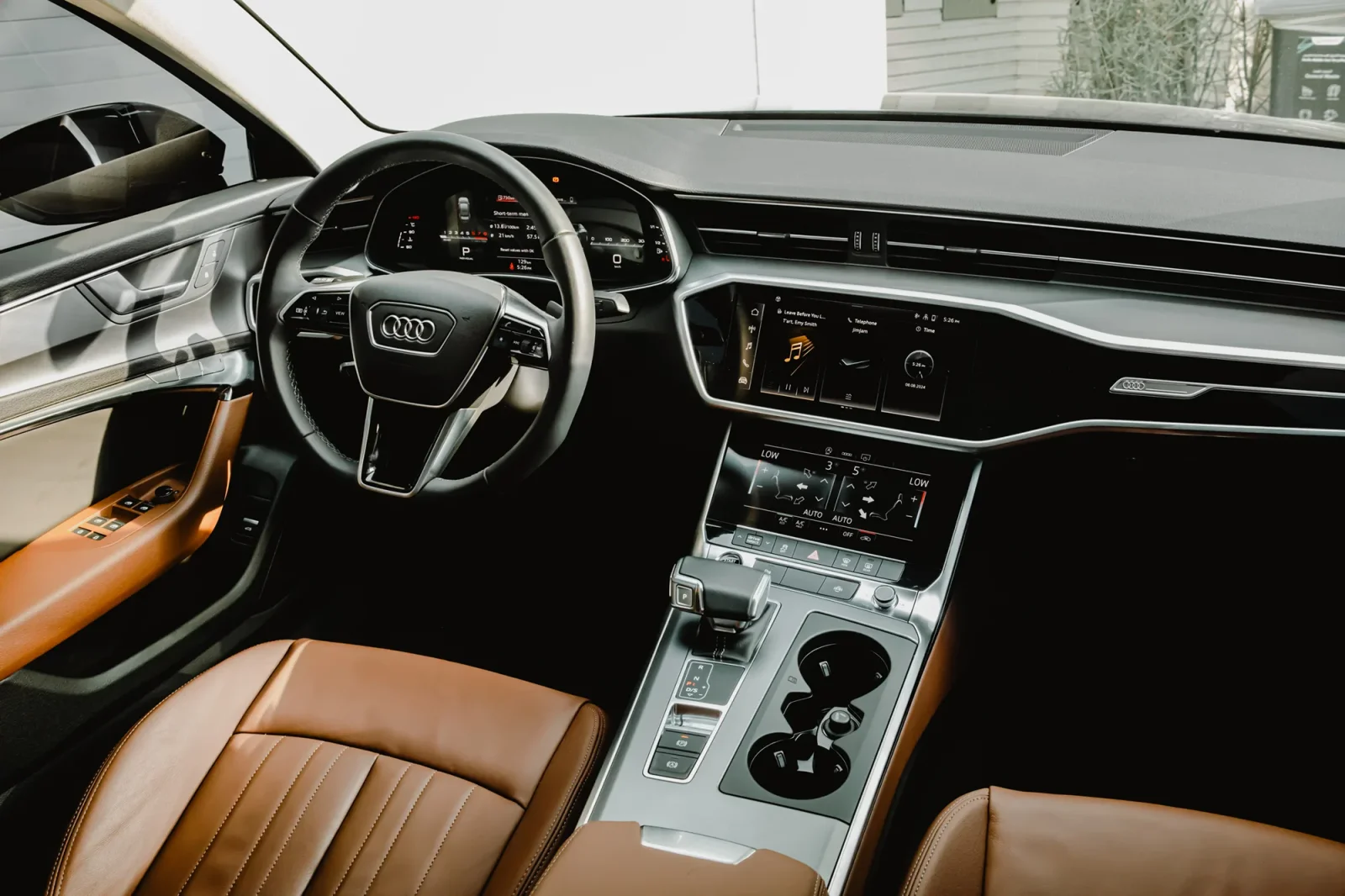 Rent Audi A6  Black 2024 in Dubai - 3 