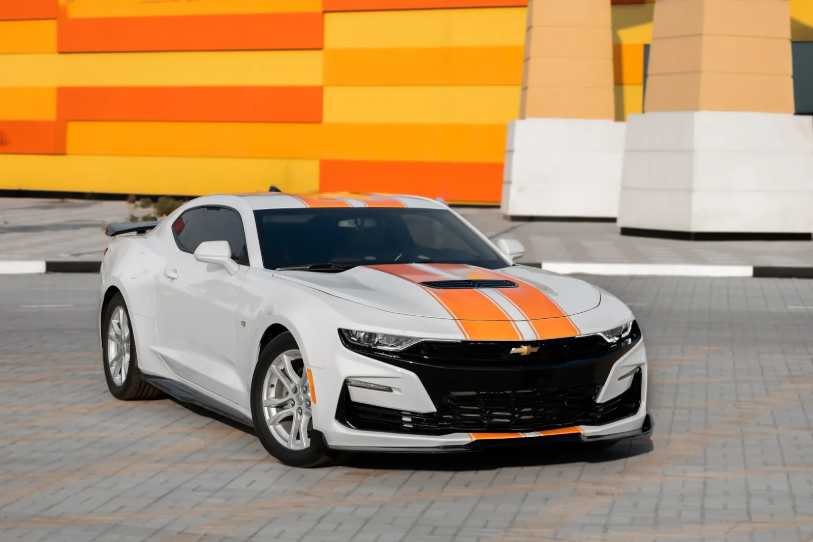 Loyer Chevrolet Camaro  Blanc 2022 en Dubai