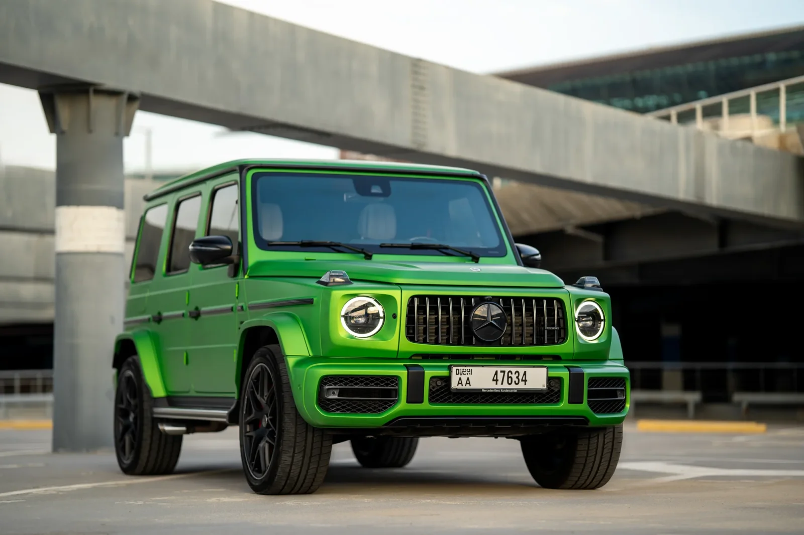 Miete Mercedes-Benz G-Class G63 AMG Grün 2023 in der Dubai - 6 