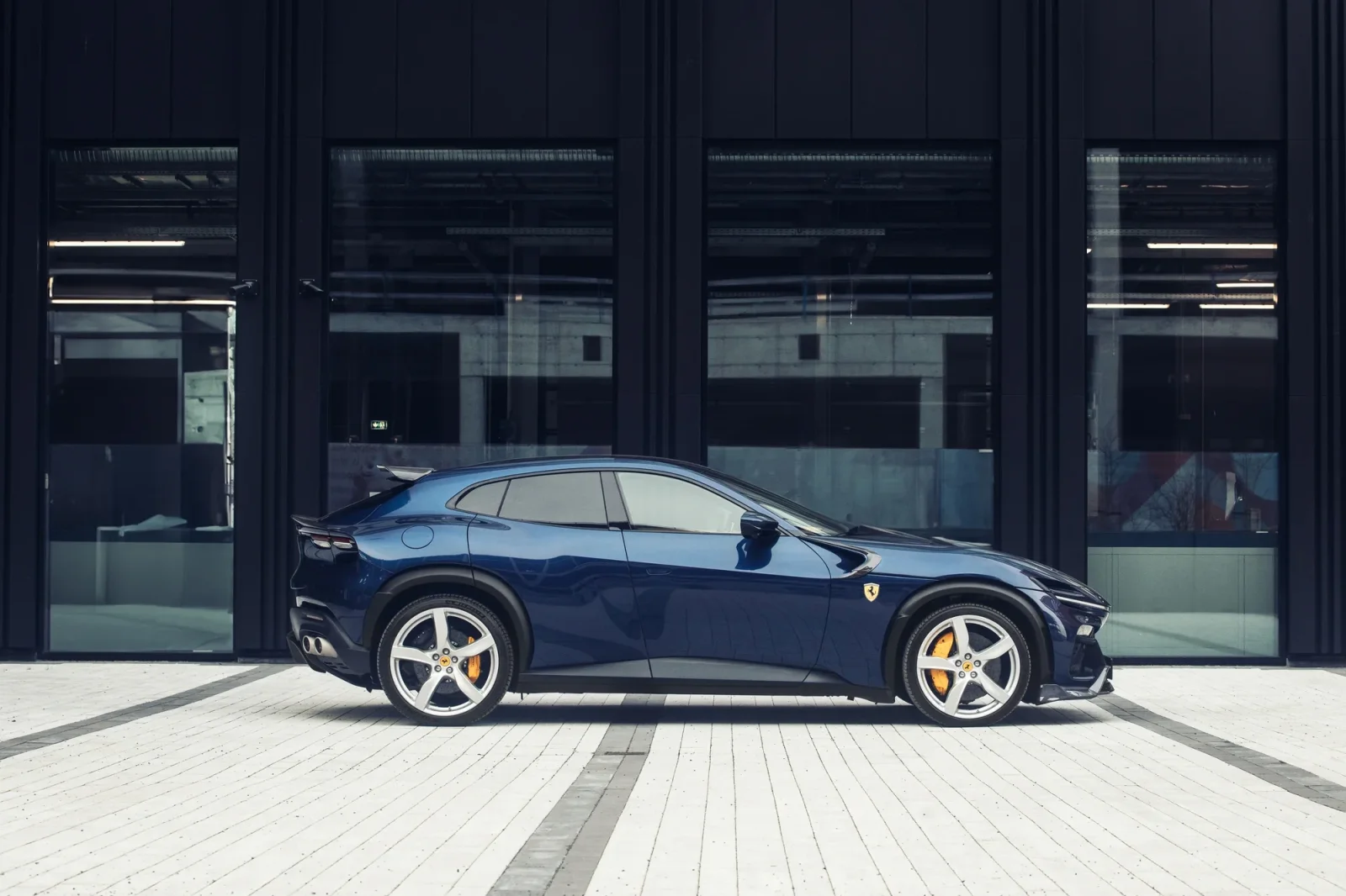 Rent Ferrari Purosangue  Blue 2024 in Dubai - 4 