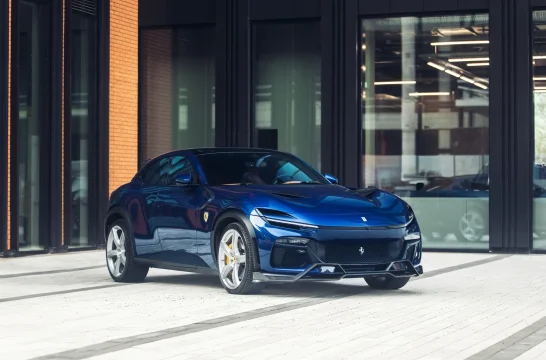 Ferrari Purosangue Blu 2024