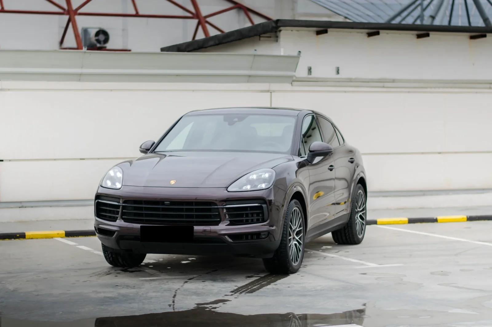 Rent Porsche Cayenne Coupe  Brown 2024 in Dubai