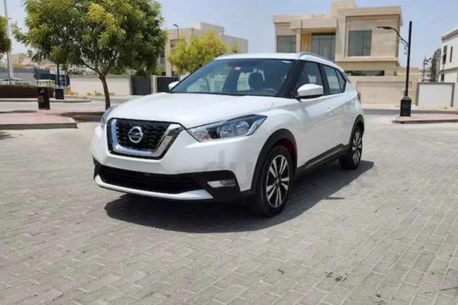 Rent Nissan Kicks SL White 2020 in Dubai