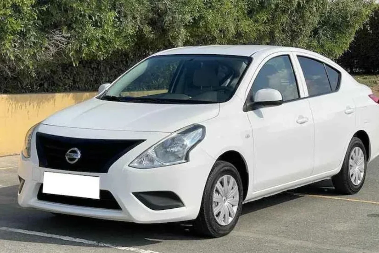 Rent Nissan Sunny  White 2020 in Dubai