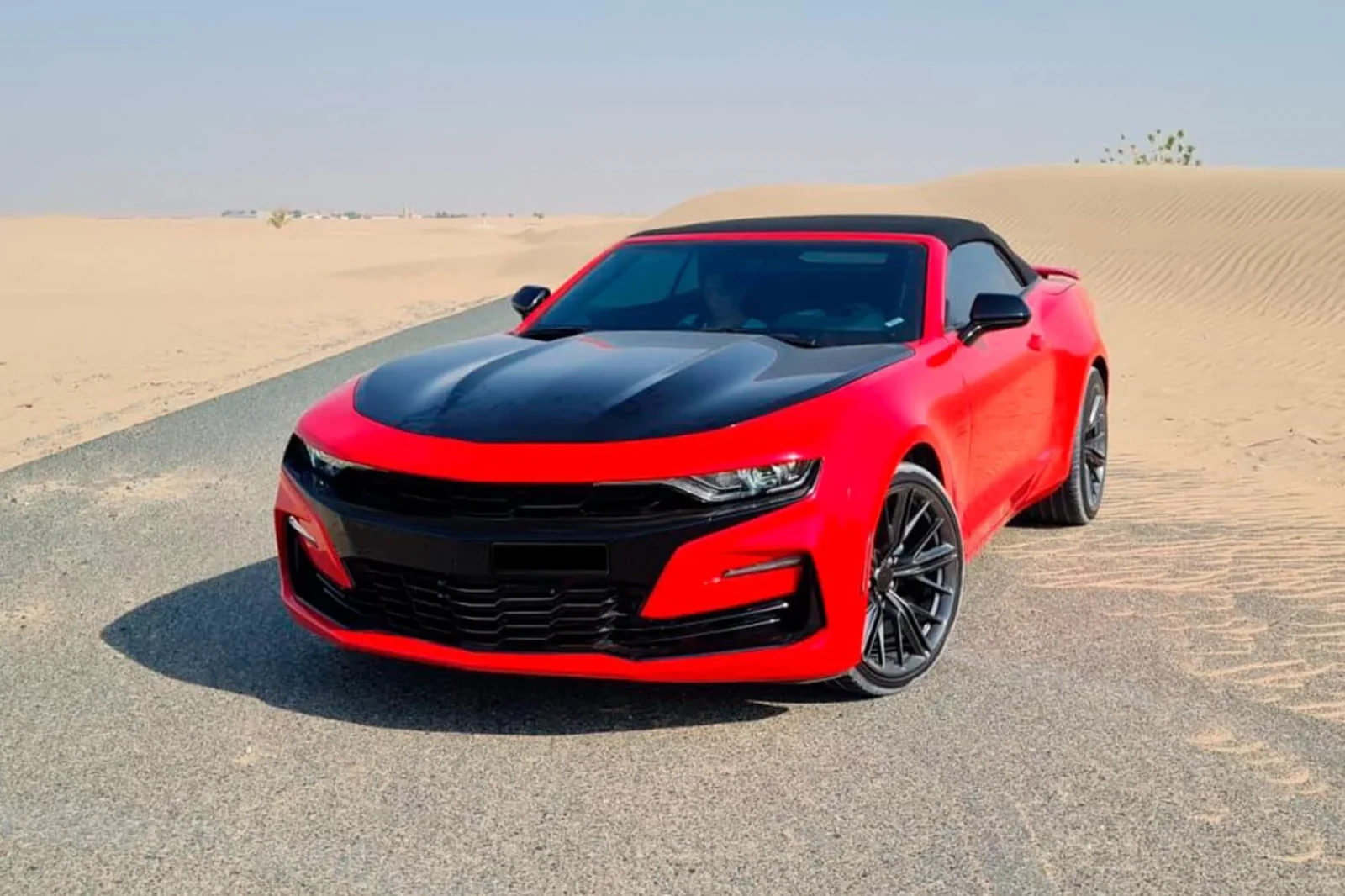 Affitto Chevrolet Camaro Cabrio Rosso 2020 in Dubai