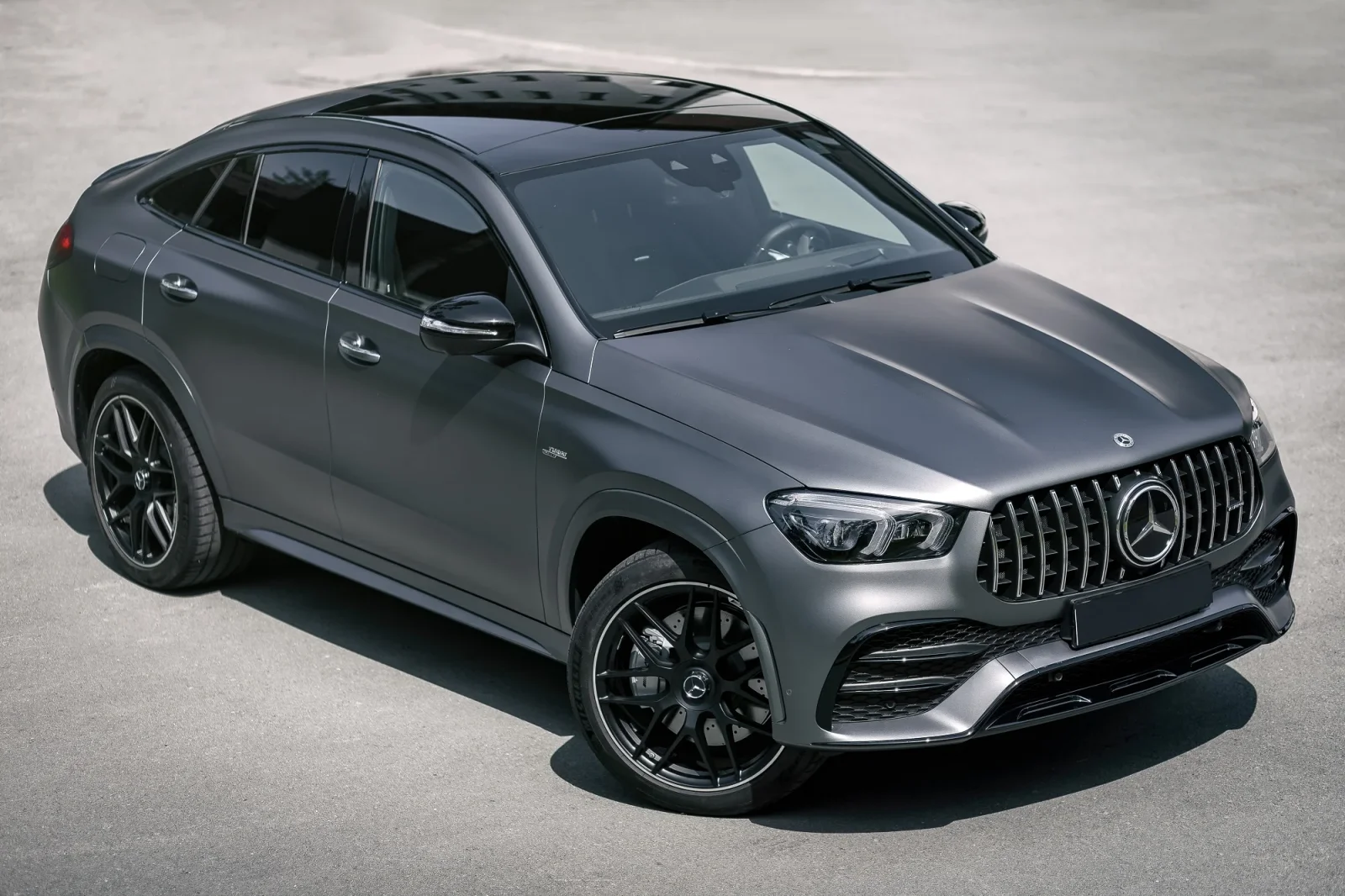 Rent Mercedes-Benz GLE Coupe AMG 53 Grey 2023 in Dubai - 5 
