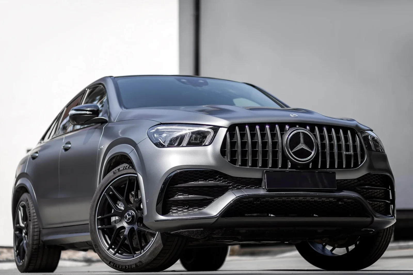 Rent Mercedes-Benz GLE Coupe AMG 53 Grey 2023 in Dubai - 2 