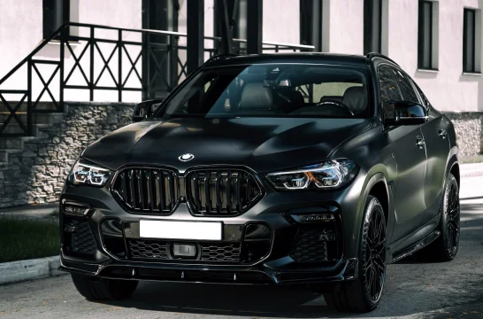 BMW X6M Schwarz 2023