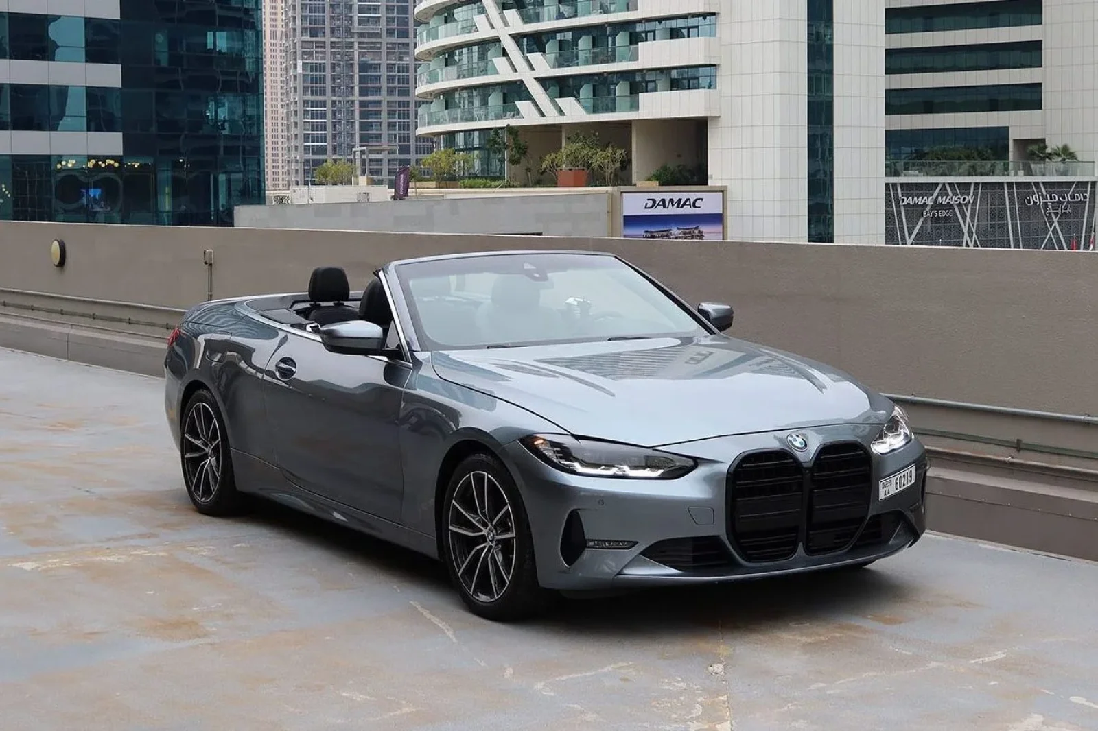 Rent BMW 4-Series 430i Grey 2022 in Dubai