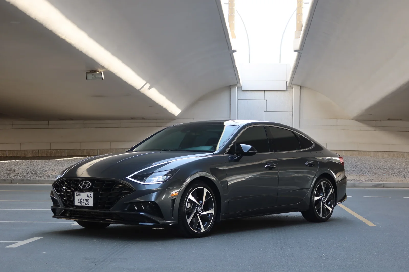 Affitto Hyundai Sonata  Nero 2022 in Dubai