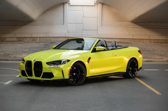 BMW M4 Competition Yellow 2023