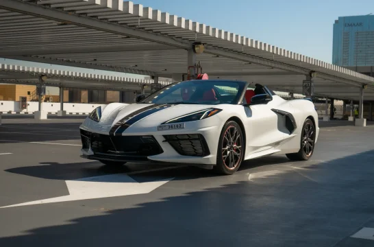 Chevrolet Corvette C8 Stingray Weiß 2023