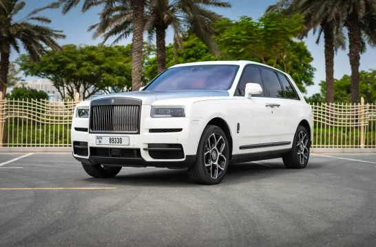 Rolls-Royce Cullinan Black Badge White 2022