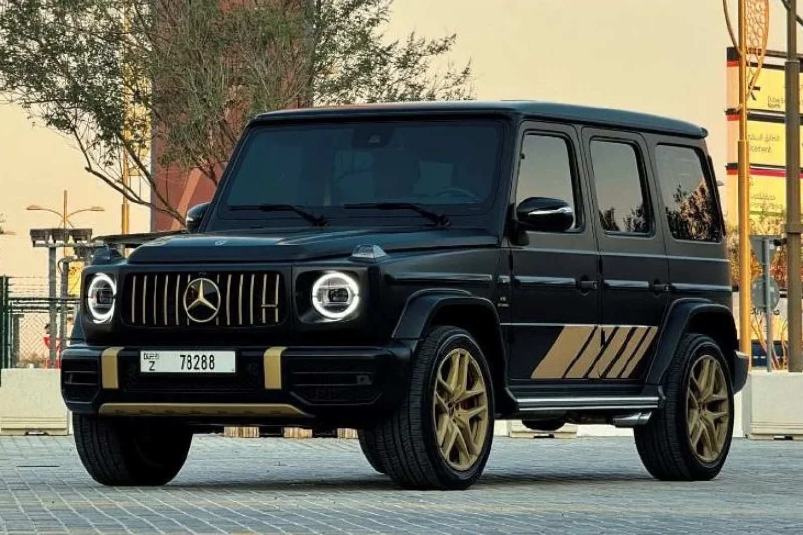 Affitto Mercedes-Benz G-Class 63 AMG Nero 2024 in Dubai