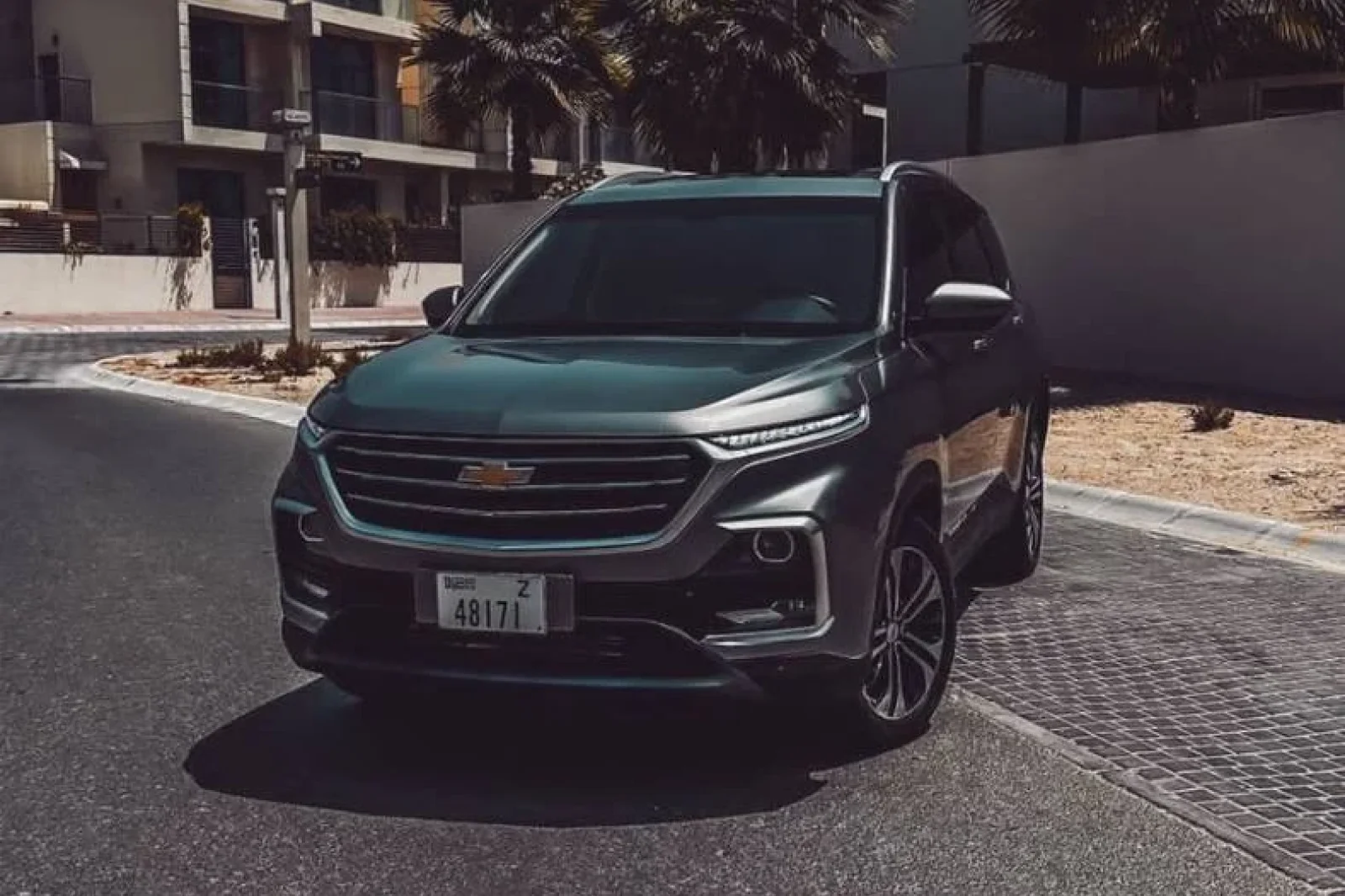 Miete Chevrolet Captiva  Grau 2023 in der Dubai