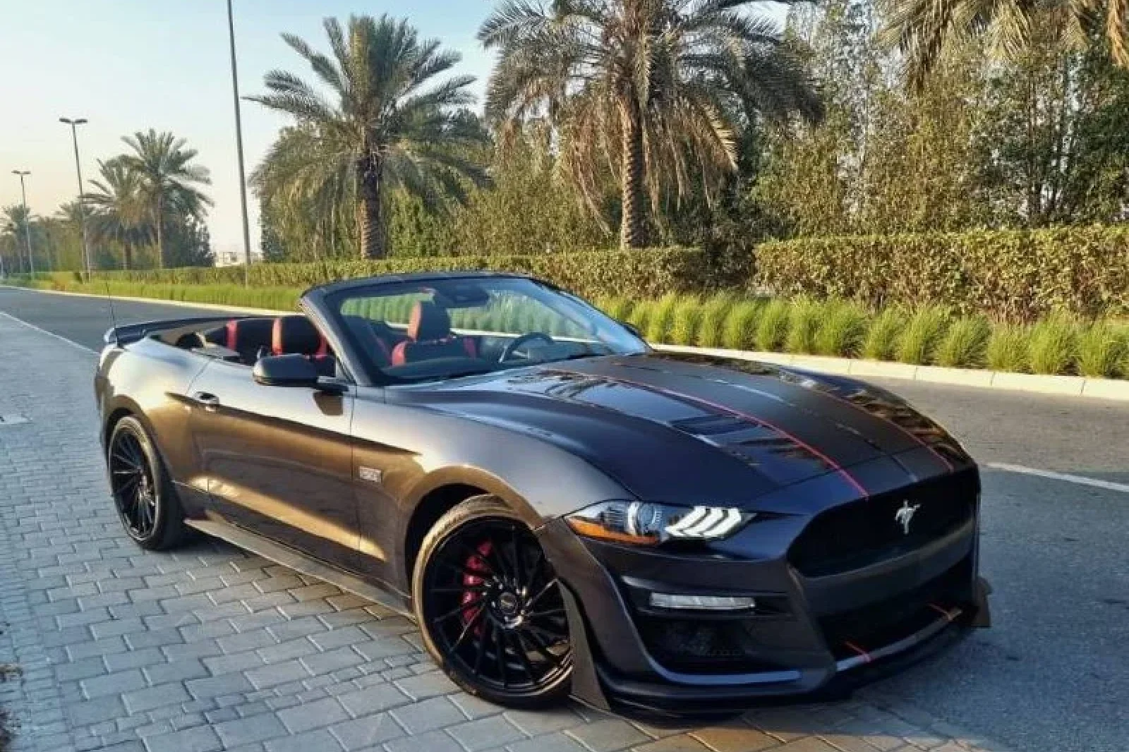 Rent Ford Mustang Shelby Grey 2022 in Dubai