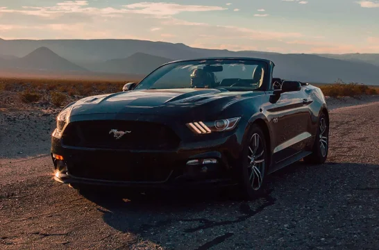 Ford Mustang Schwarz 2018