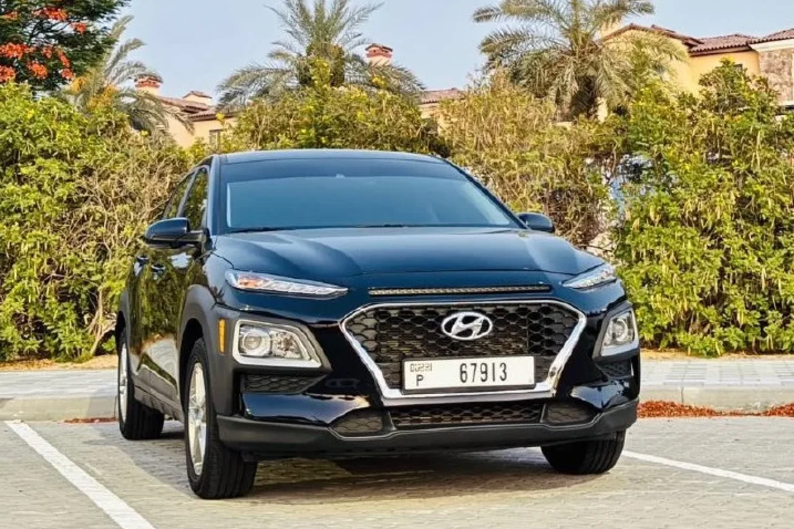 Аренда Hyundai Kona  Черный 2021 в Дубае