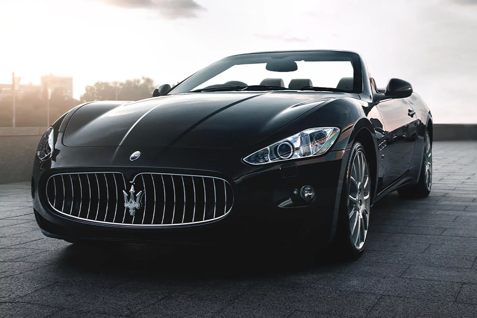 Rent Maserati GranTurismo Convertible Black 2019 in Dubai