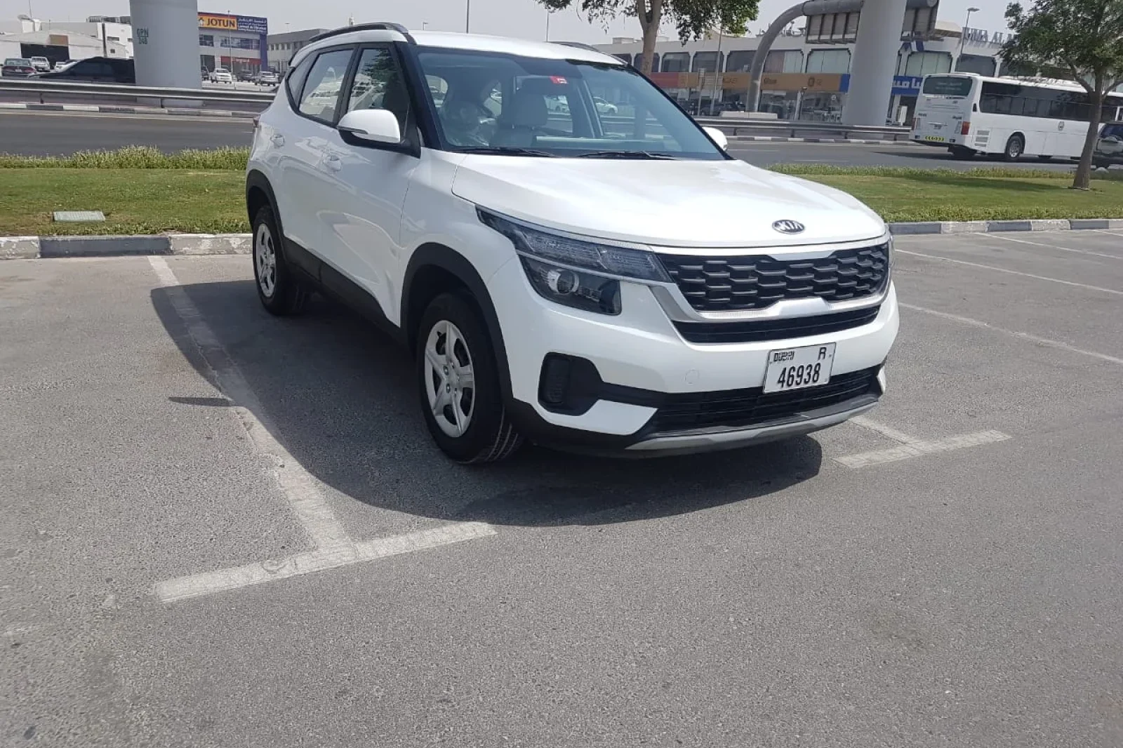 Affitto Kia Seltos  Bianco 2020 in Dubai