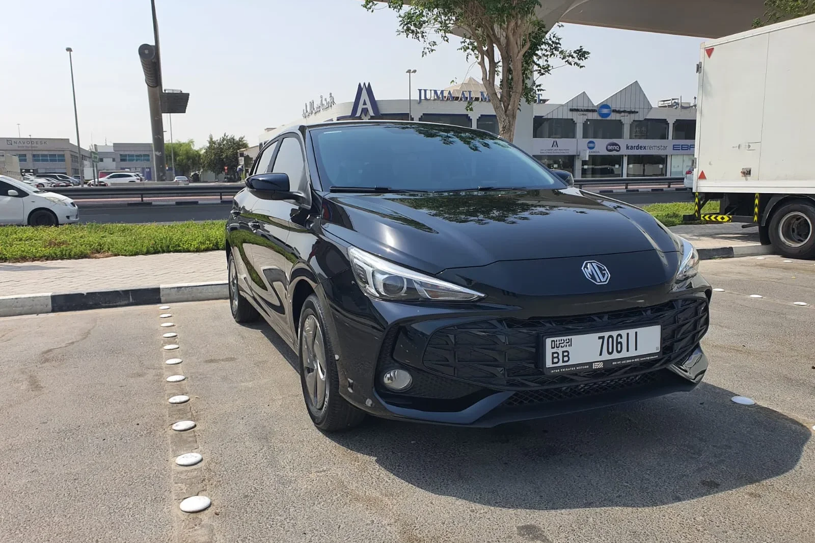 Rent MG 3  Black 2020 in Dubai