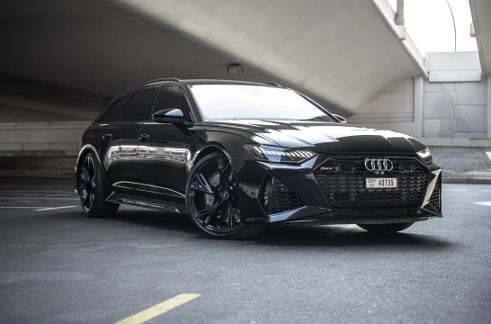 Audi RS6 Avant Noir 2023