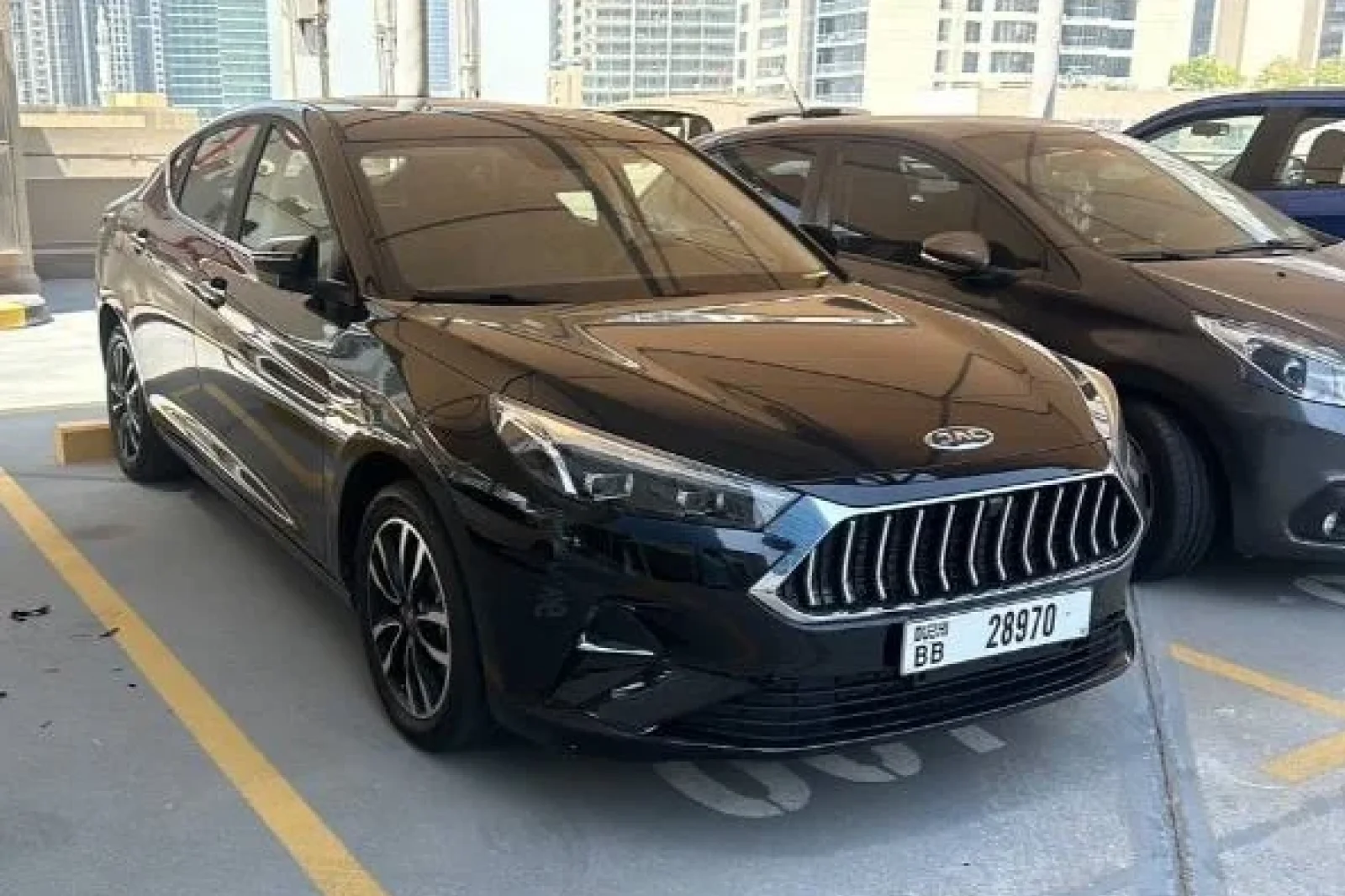 Affitto JAC J7  Nero 2025 in Dubai