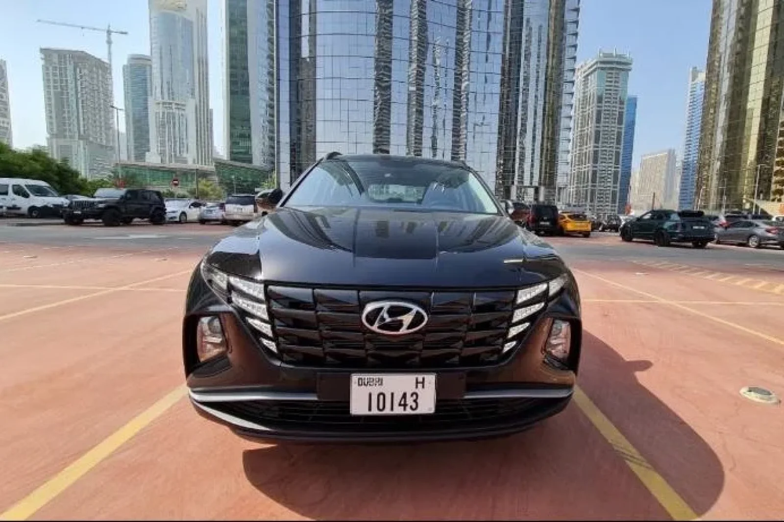 Rent Hyundai Tucson  Black 2024 in Dubai