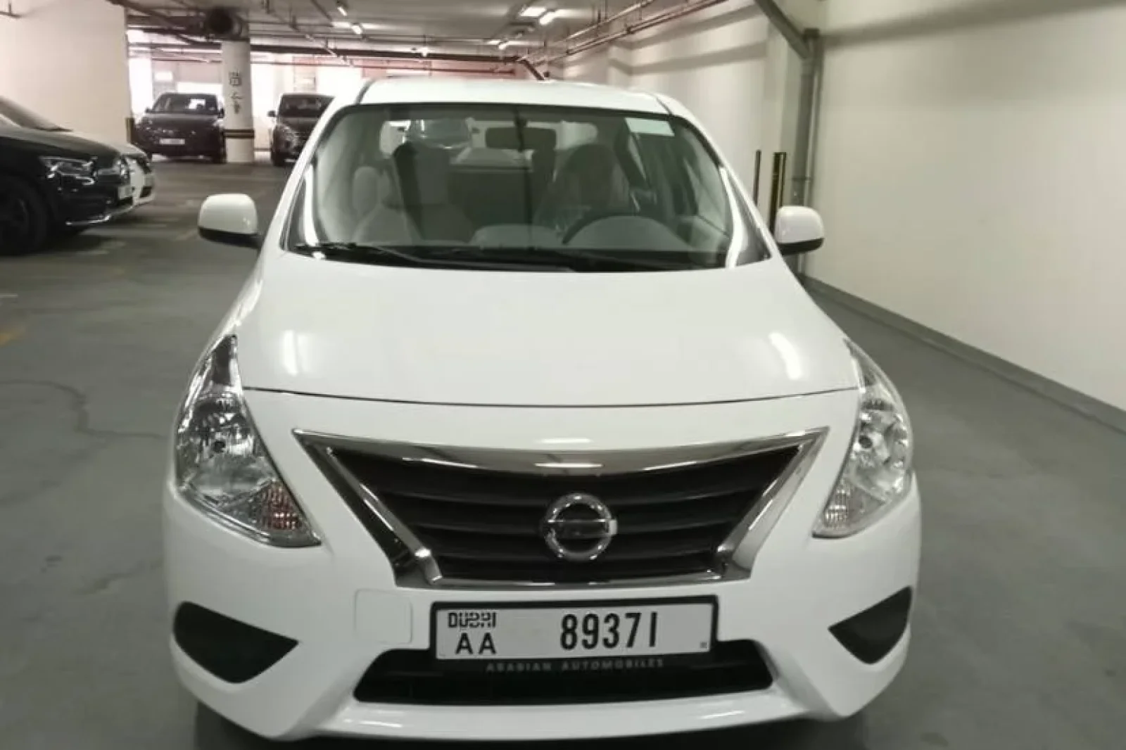 Rent Nissan Sunny  White 2025 in Dubai