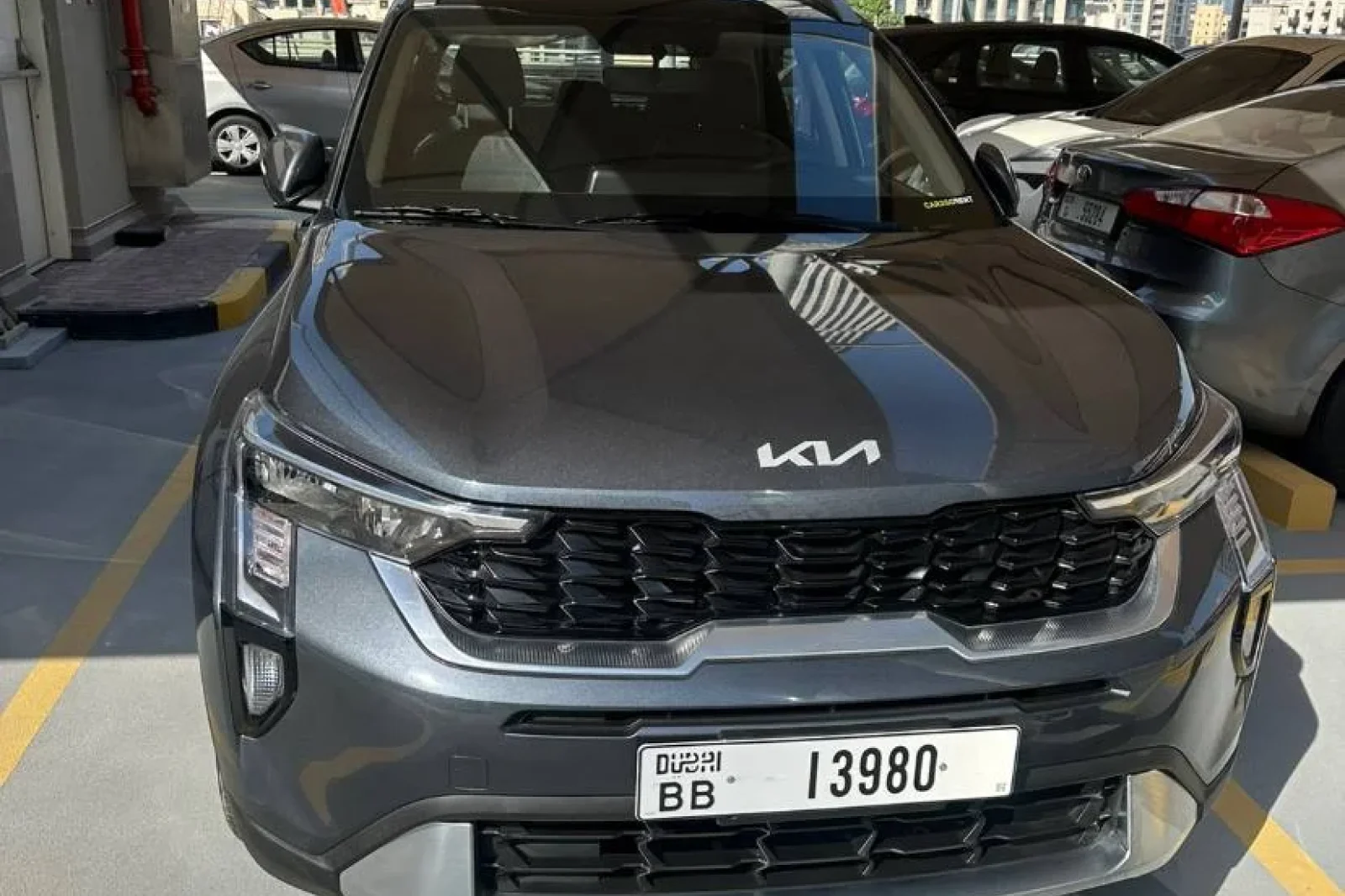 Rent Kia Seltos  Black 2025 in Dubai