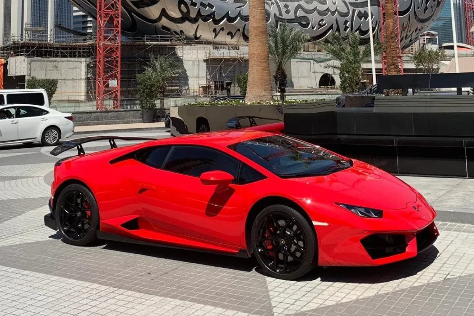 Rent Lamborghini Huracan Performante  Red 2021 in Dubai