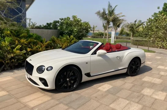 Bentley Continental GTC White 2022