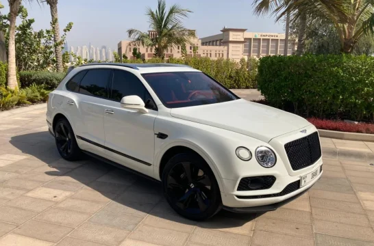 Bentley Bentayga Weiß 2020