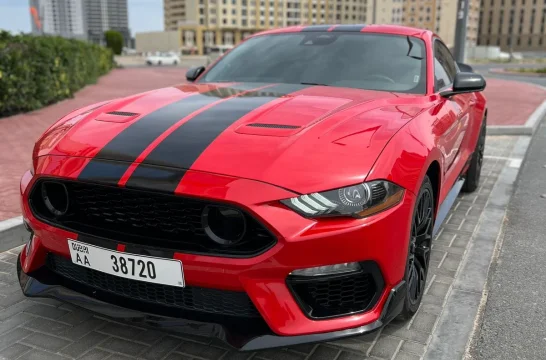 Ford Mustang Ecoboost Rouge 2023