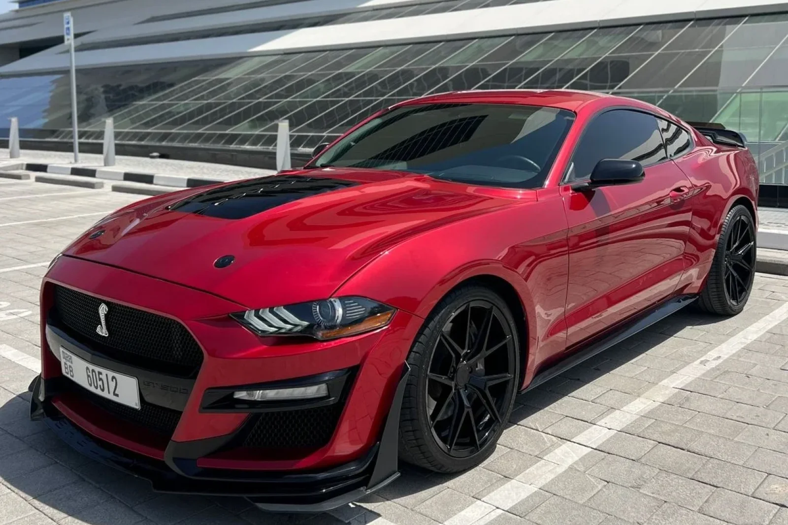 Rent Ford Mustang GT Red 2021 in Dubai