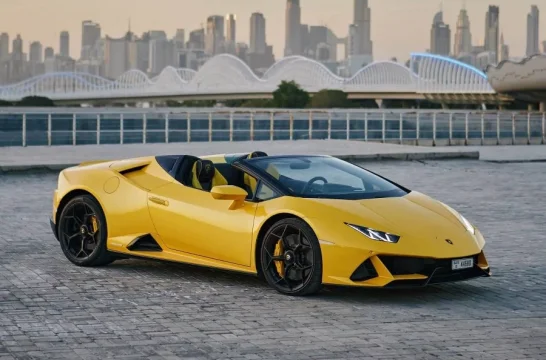 Lamborghini Huracan Evo Spyder Gelb 2021