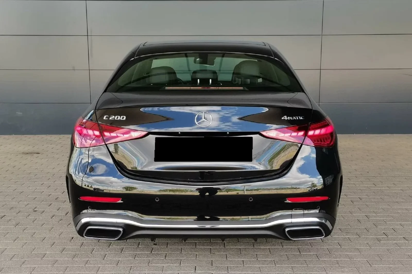Huren Mercedes-Benz C-Class  Zwart 2021 in Dubai - 5 