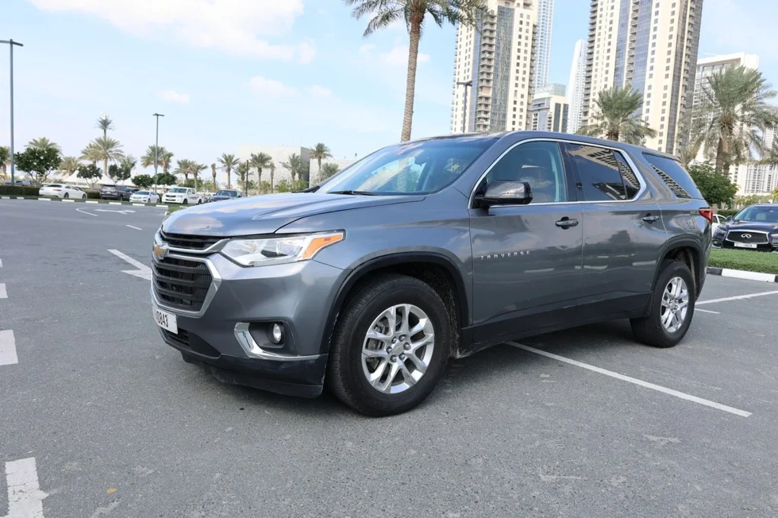 Miete Chevrolet Traverse  Grau 2020 in der Dubai