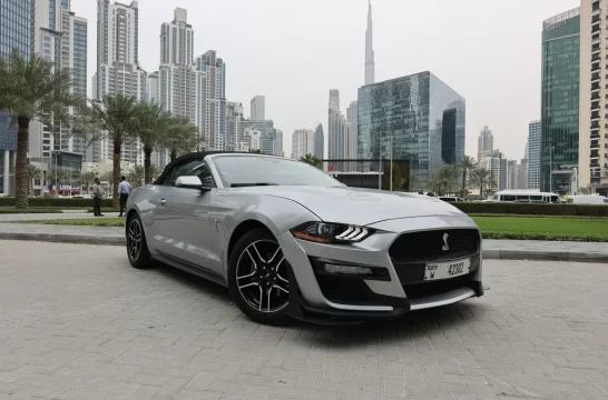 Ford Mustang Серебряный 2020