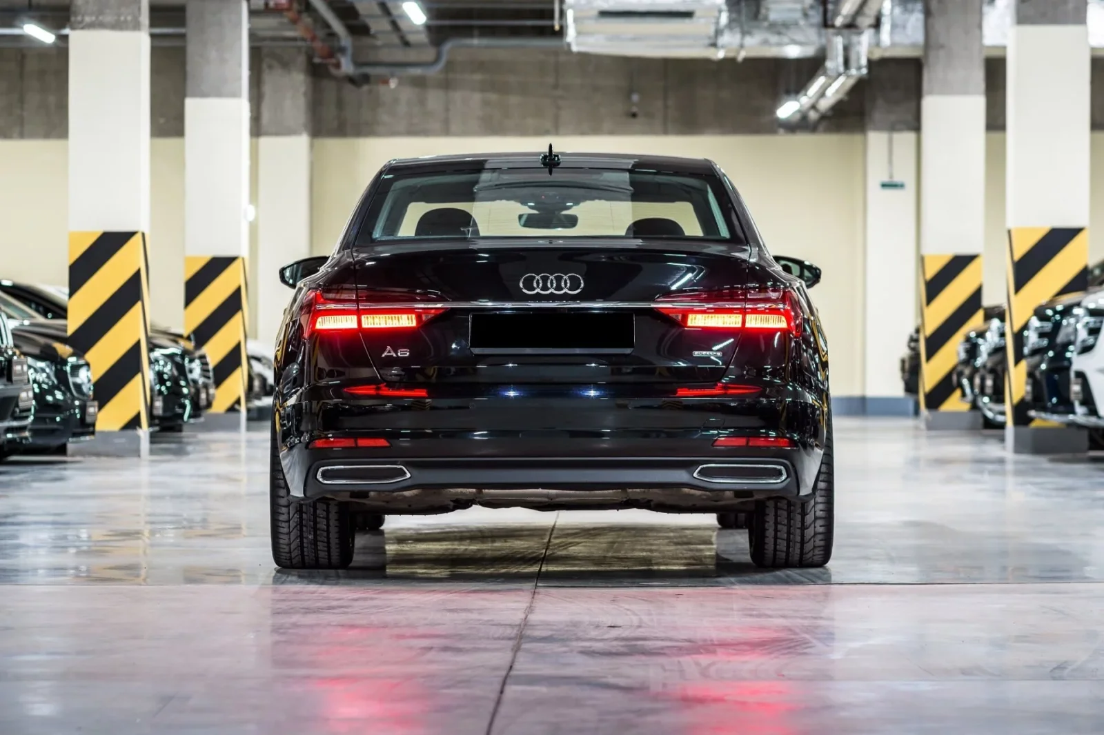 Rent Audi A6  Black 2021 in Dubai - 4 