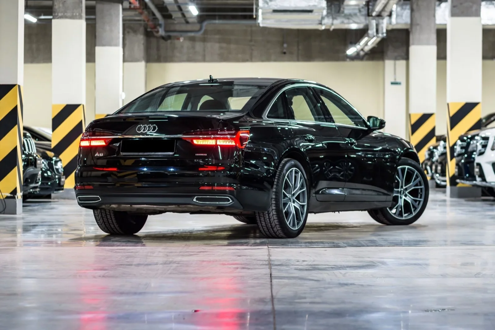 Rent Audi A6  Black 2021 in Dubai - 3 