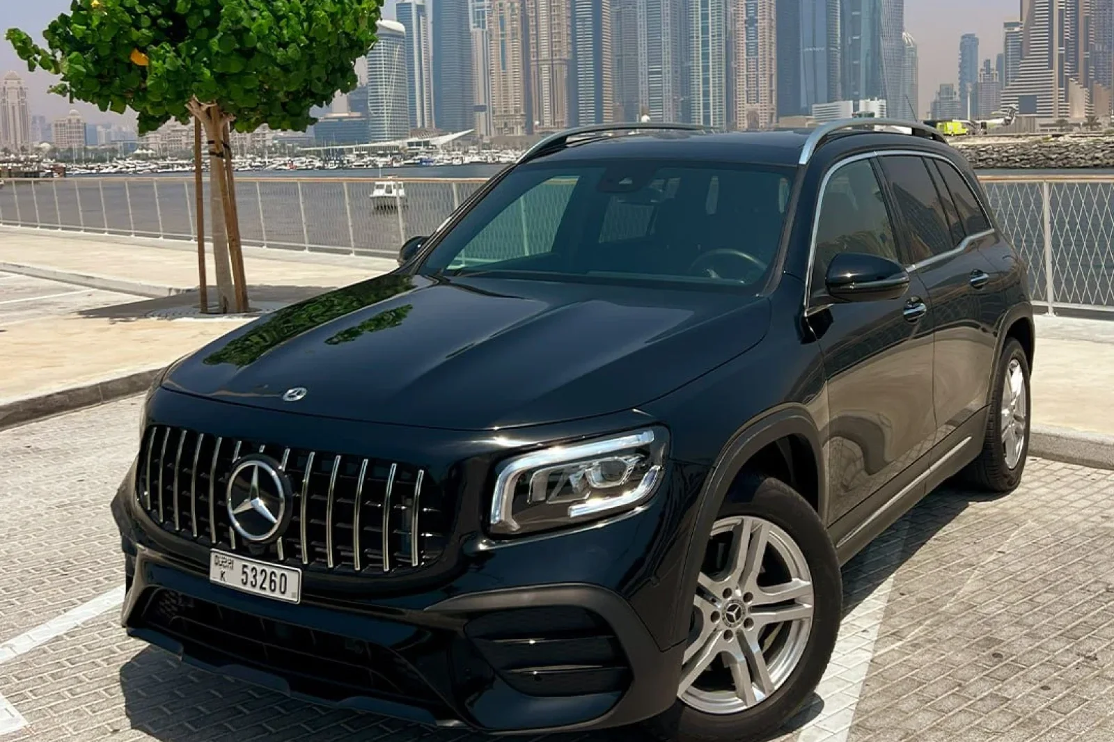 Miete Mercedes-Benz GLB-Class  Schwarz 2022 in der Dubai