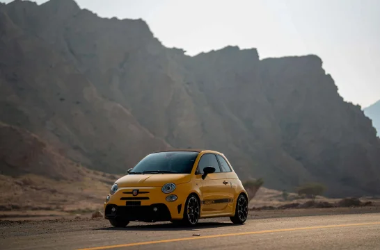 Abarth 595 Competizione Jaune 2021