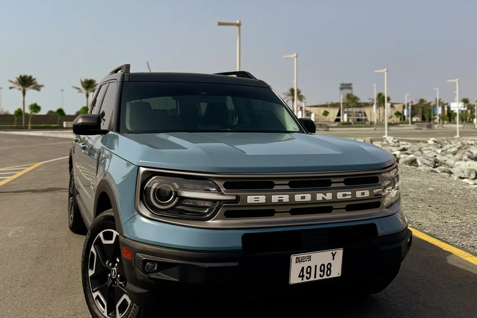 Loyer Ford Bronco Sport Bleu 2023 en Dubai