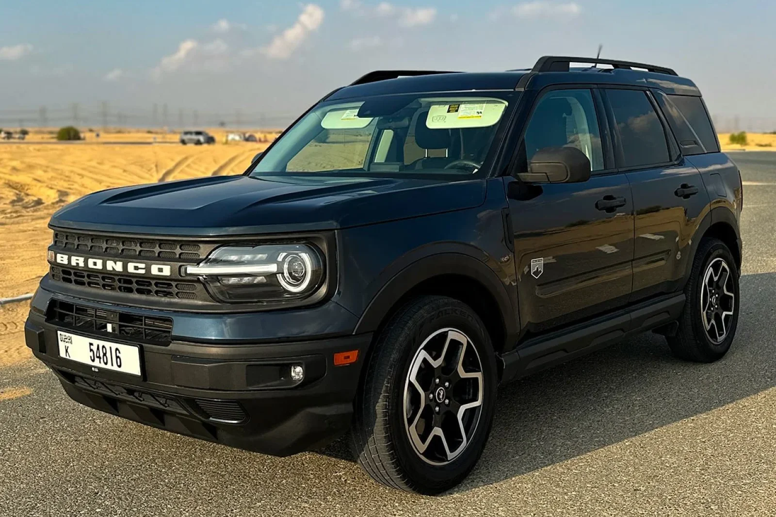 Kiralık Ford Bronco Sport Siyah 2022 içinde Dubai