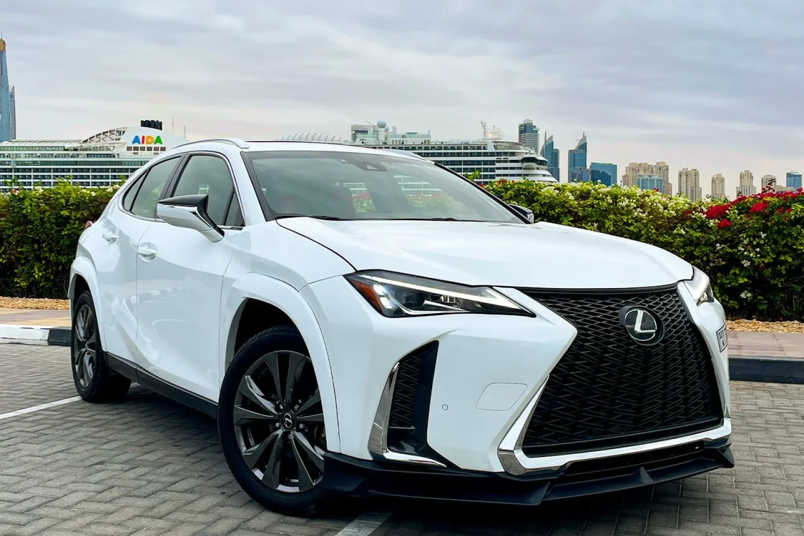 Rent Lexus UX200  White 2022 in Dubai