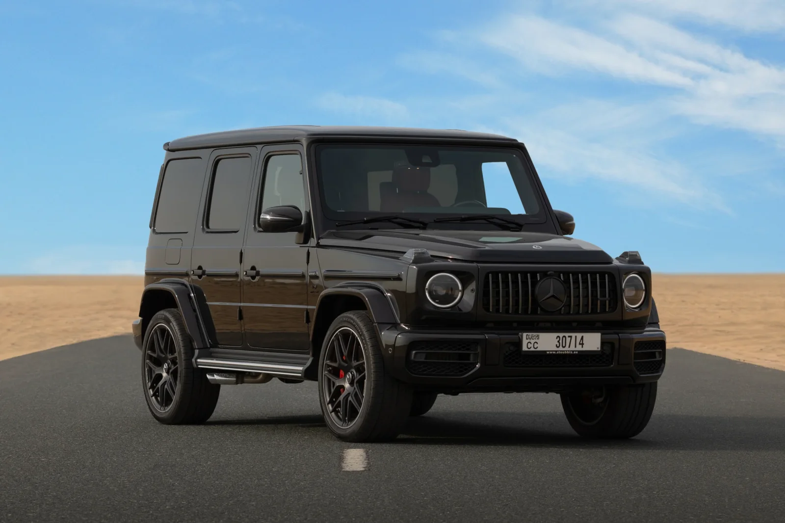 Loyer Mercedes-Benz G-Class 63 Noir 2024 en Dubai